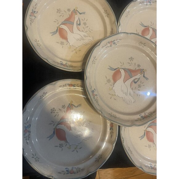 MARMALADE Geese 8868 Vintage International China Japan Salad Plates (4) - Picture 5 of 8